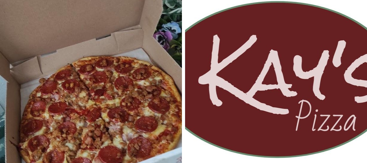 Kays Pizza Menu