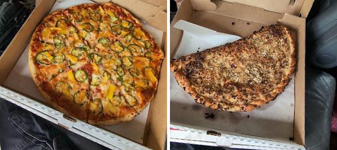 Kays Pizza Menu